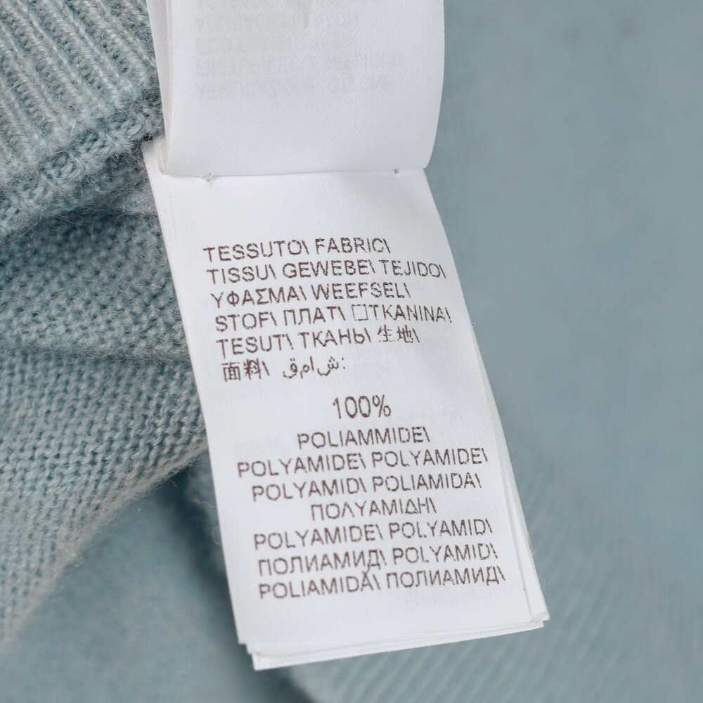 Brunello Cucinelli SS/20 Blue Cashmere Monili-Bead Sweater - Picture 12 of 13